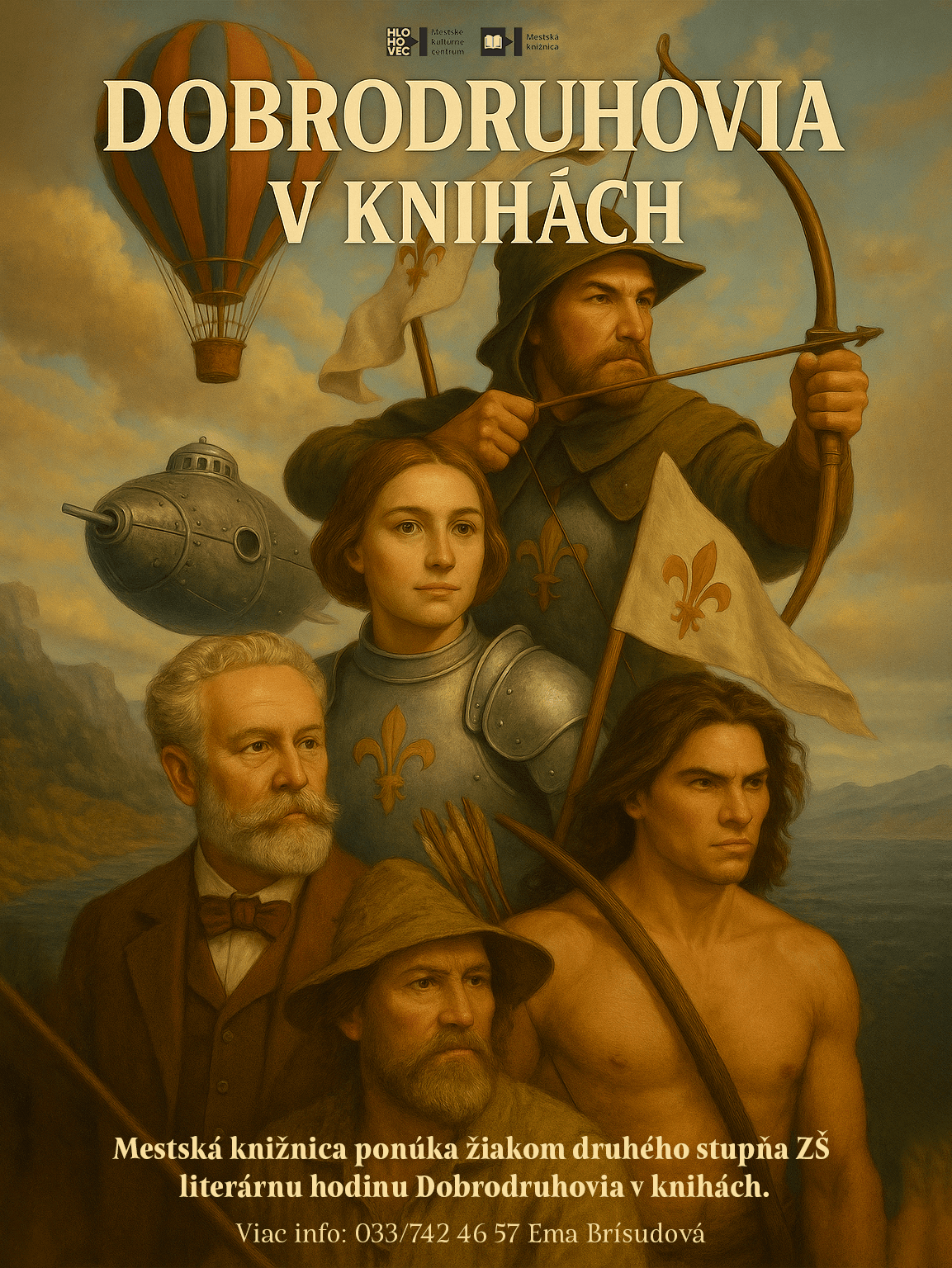 Podujatie dobrodruhovia v knihách